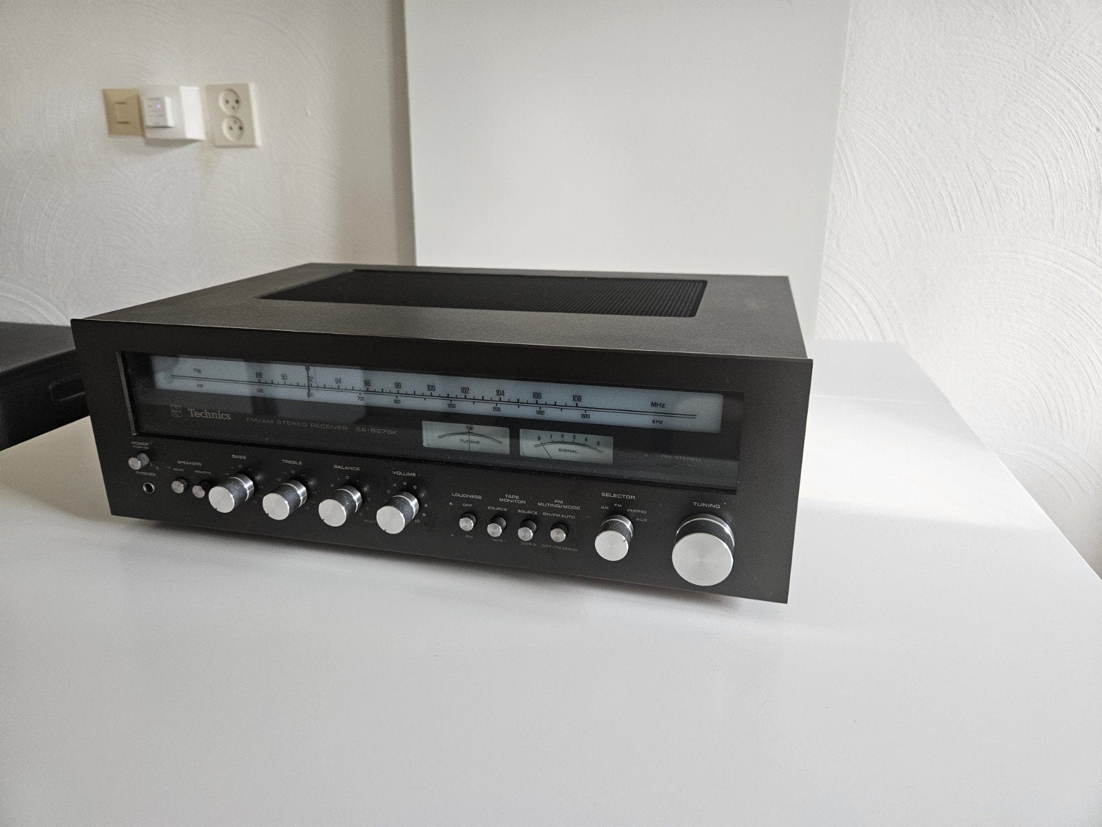 Technics SA-5270K Stereo Receiver, Gebruikt, 60 tot 120 watt, Stereo, Ophalen