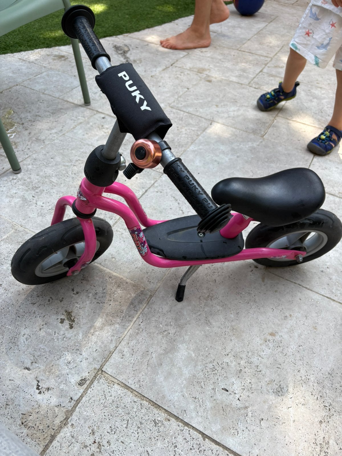 Loopfiets, Ophalen, Gebruikt