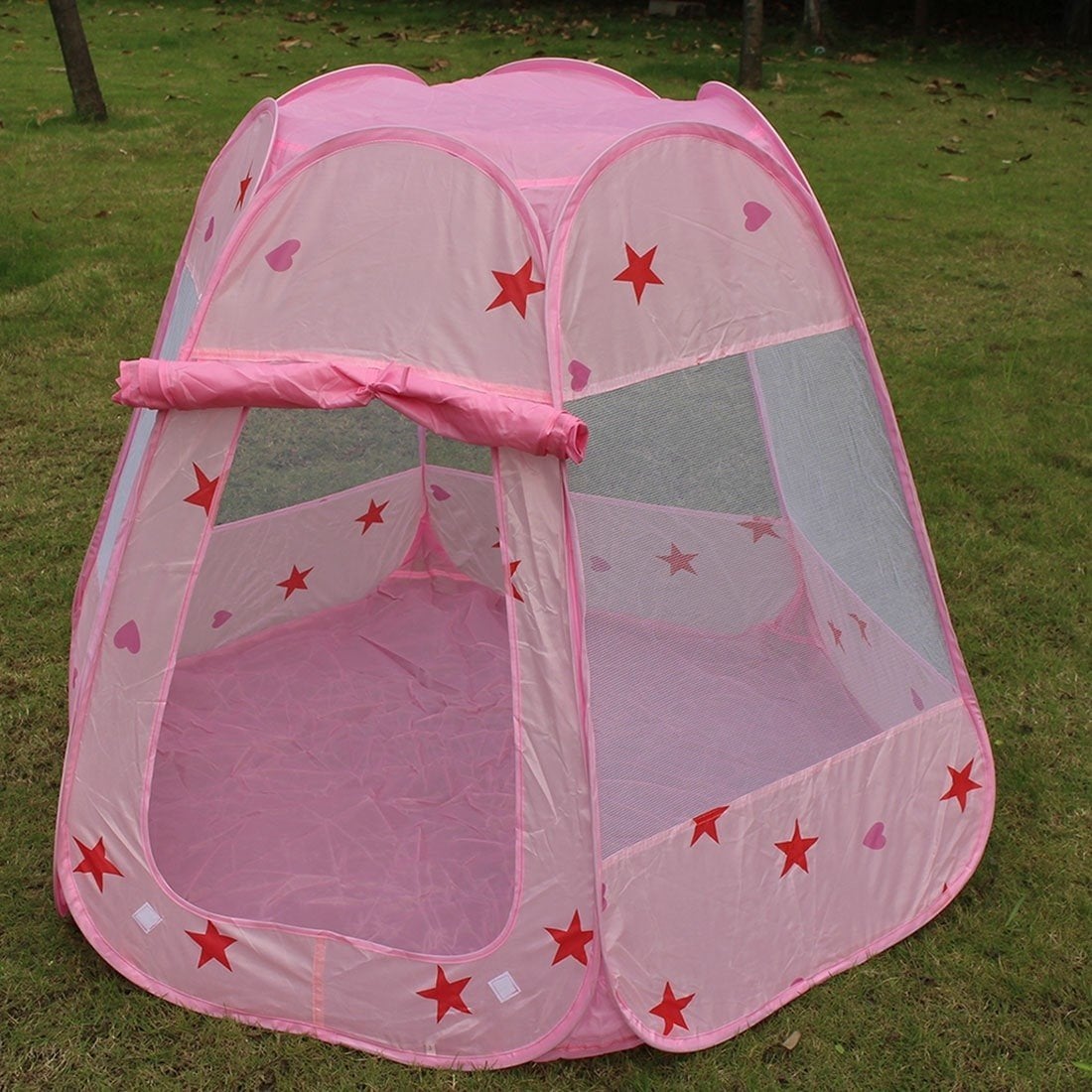 Roze speeltent met sterren voor kinderen, Ophalen of Verzenden, Gebruikt
