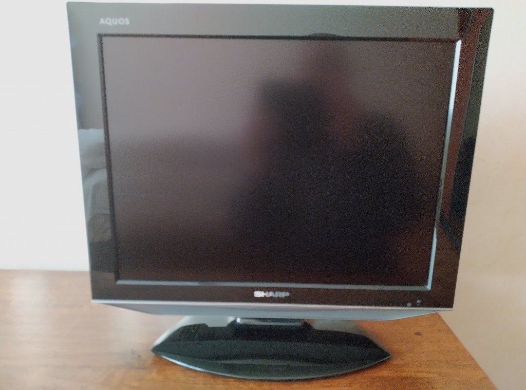 Sharp Lcd tv, Gebruikt, 50 Hz, LCD, Ophalen of Verzenden
