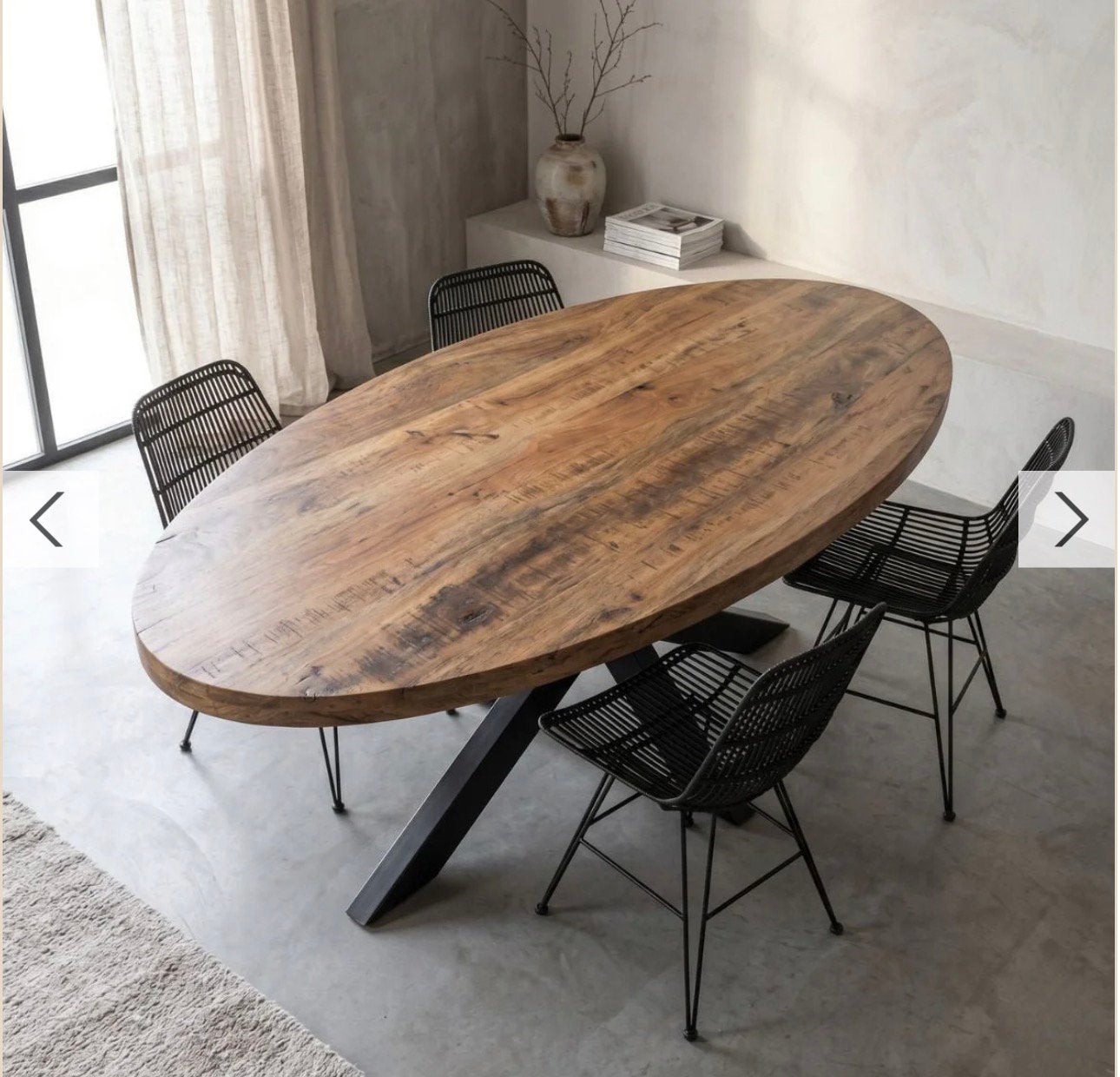 EetTafel, Huis en Inrichting, Tafels | Eettafels, Ophalen, Zo goed als nieuw, Rechthoekig, 50 tot 100 cm