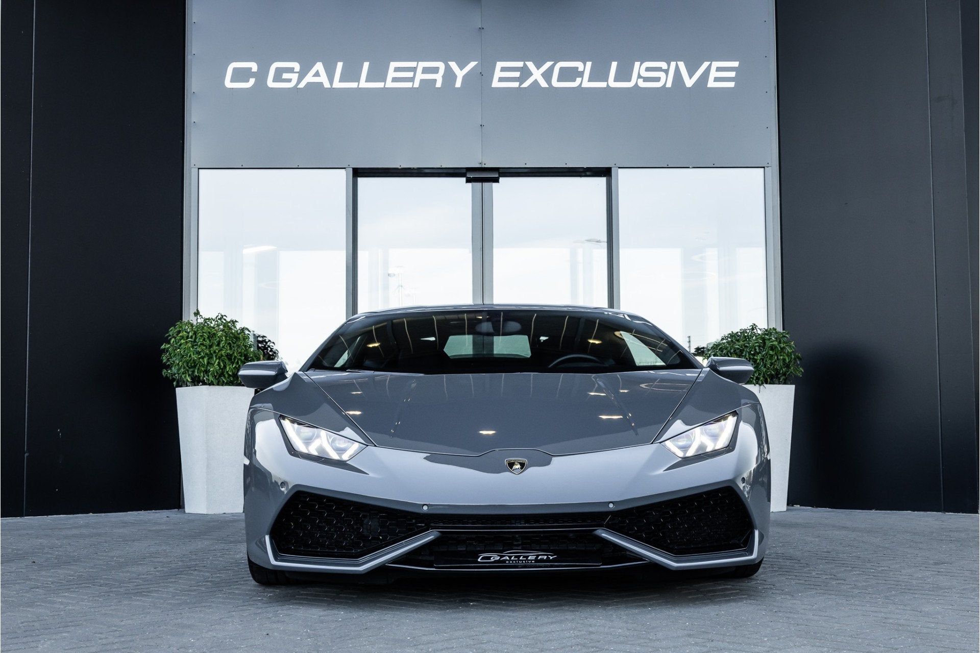 Lamborghini Huracan 5.2 V10 LP610-4 - Grigio Telesto | Full, Auto's, Automaat, Dealer onderhouden, Elektrische ramen, 5204 cc