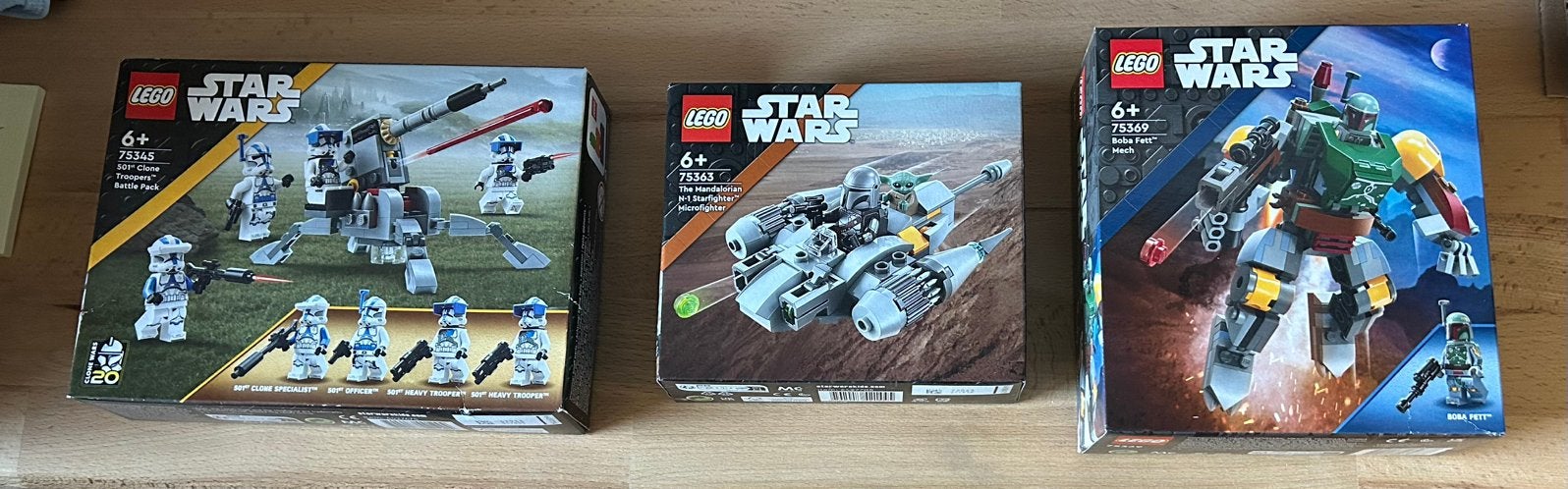 Lego Star Wars 75345, 75363 en 75369 SEALED, Star Wars, Lego, Nieuw, Ophalen of Verzenden