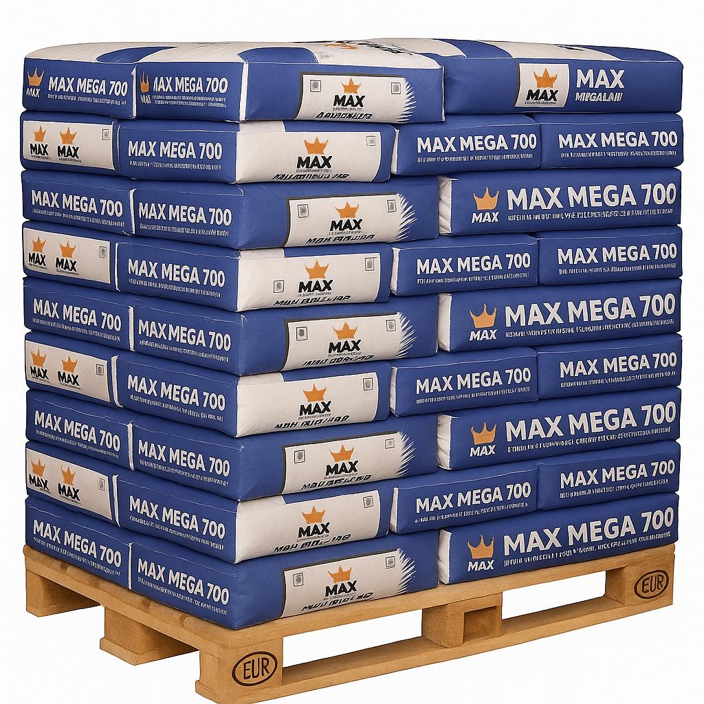 MAX MEGA 700 Tegellijm Grijs C2TE – Pallet 40 zakken, Overige typen, Nieuw, 10 m² of meer, Overige materialen