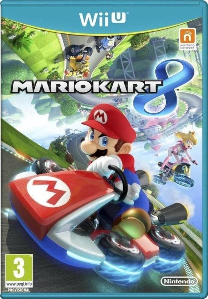 Mario Kart 8 – Nintendo Wii U, Spelcomputers en Games, Games | Nintendo Wii U, Gebruikt, Racen en Vliegen, Ophalen of Verzenden
