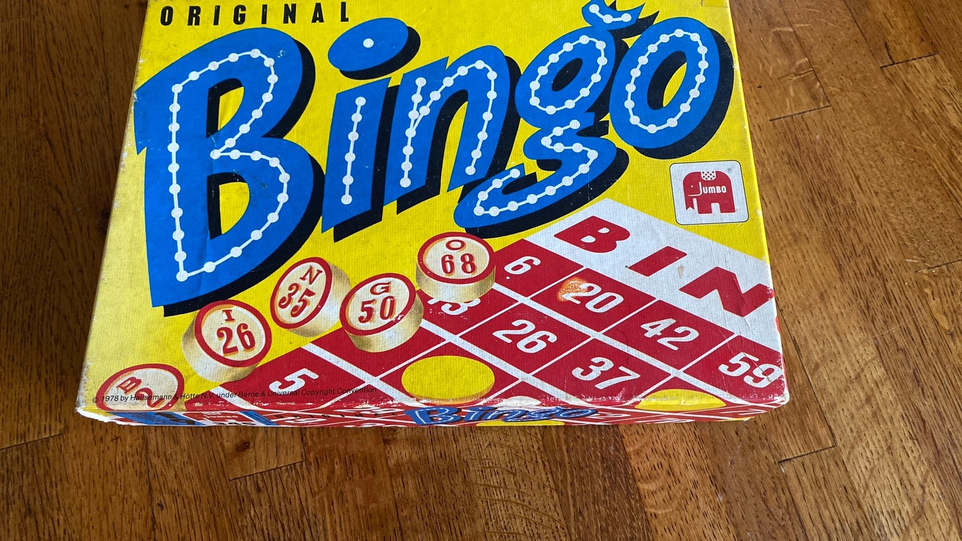 Bingo spel , compleet., Ophalen, Zo goed als nieuw