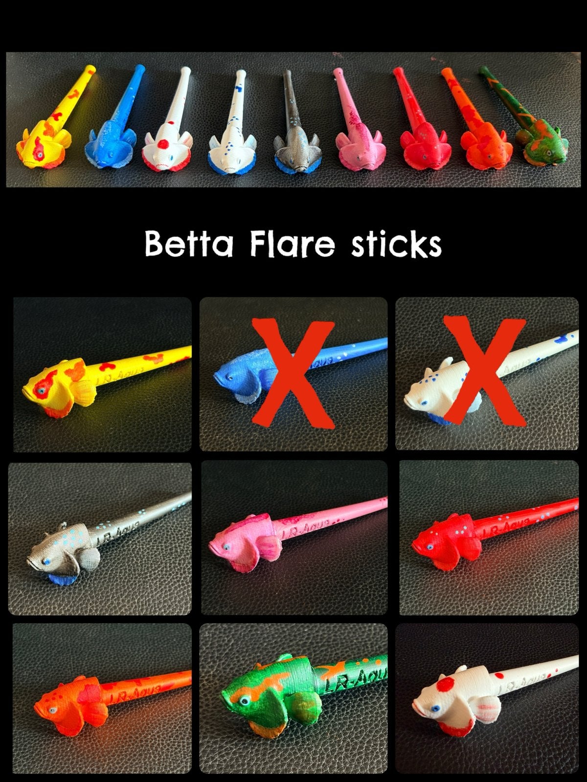 Betta splendens kempvis flare sticks, Dieren en Toebehoren, Ophalen of Verzenden, Nieuw, Overige typen, Overige merken
