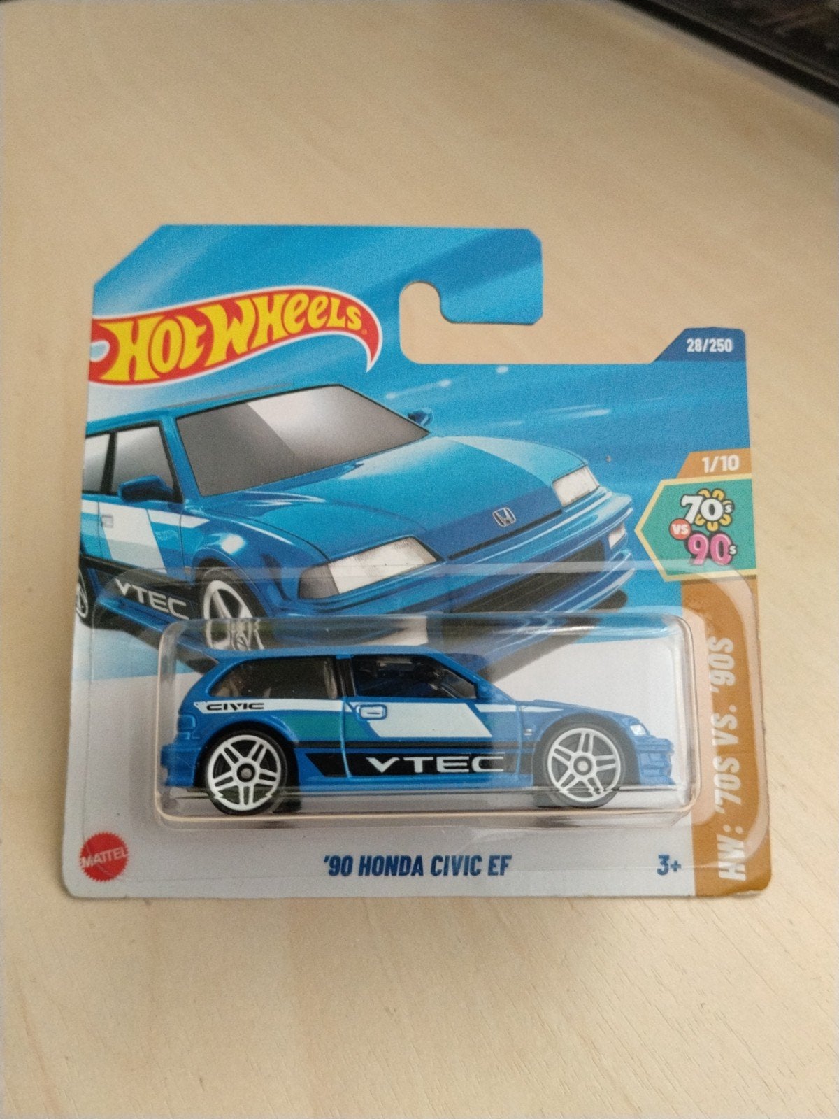 Hotwheels '90 honda Civic ef hot eheels, Ophalen of Verzenden, Nieuw, Auto