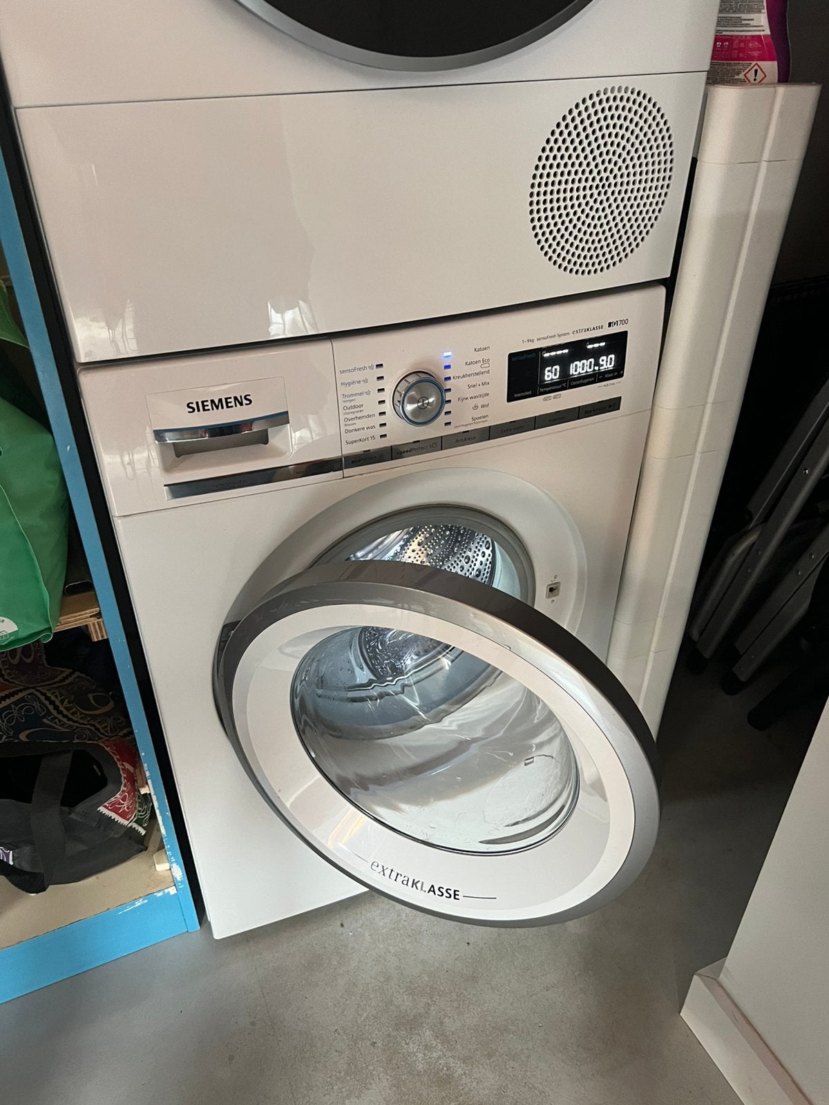 Siemens wasmachine (kapotte lagers), Witgoed en Apparatuur, Wasmachines, Ophalen, 1200 tot 1600 toeren, 8 tot 10 kg, Niet werkend