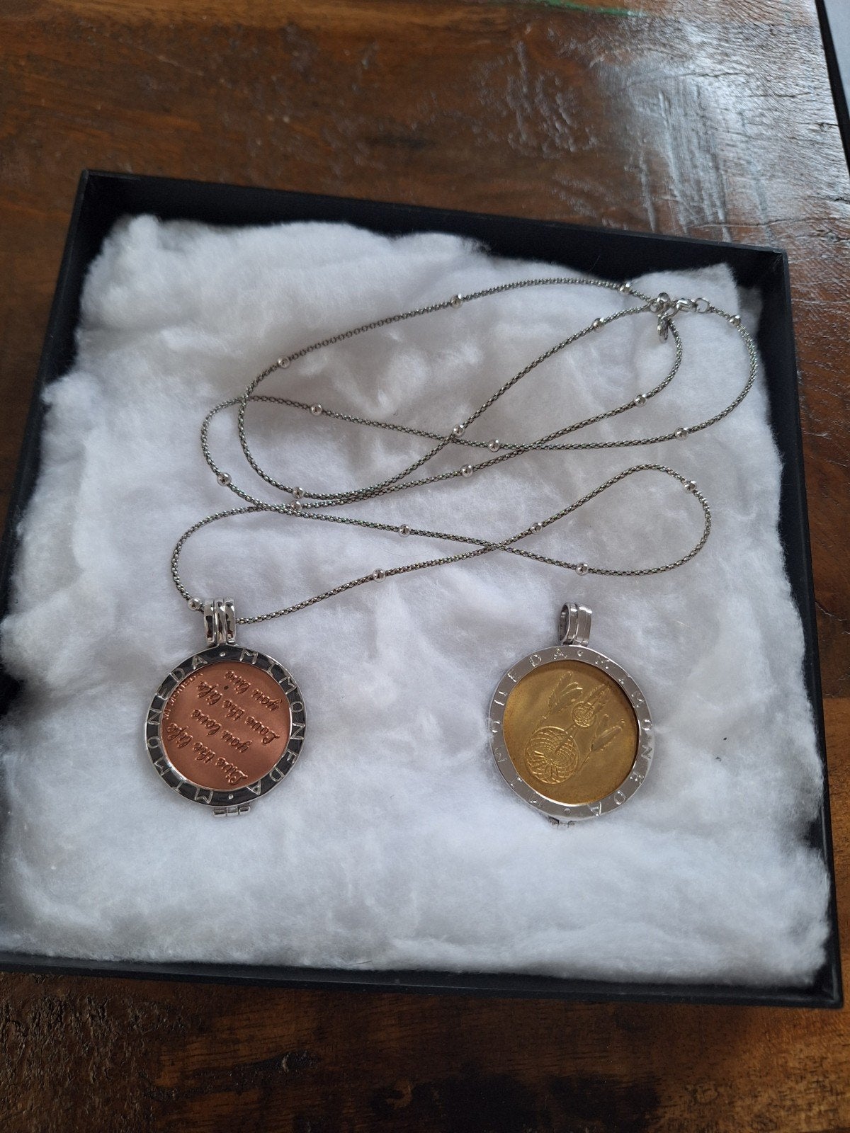 Mi Moneda ketting en pendants, echt zilver 925, Sieraden, Tassen en Uiterlijk, Met hanger, Ophalen of Verzenden, Zo goed als nieuw