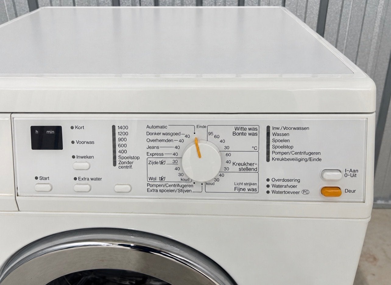 ✅Miele W 3241 SoftCare System Wasmachine - 7kg, 1400 toeren, Ophalen of Verzenden, Miele, Voorlader, 85 tot 90 cm