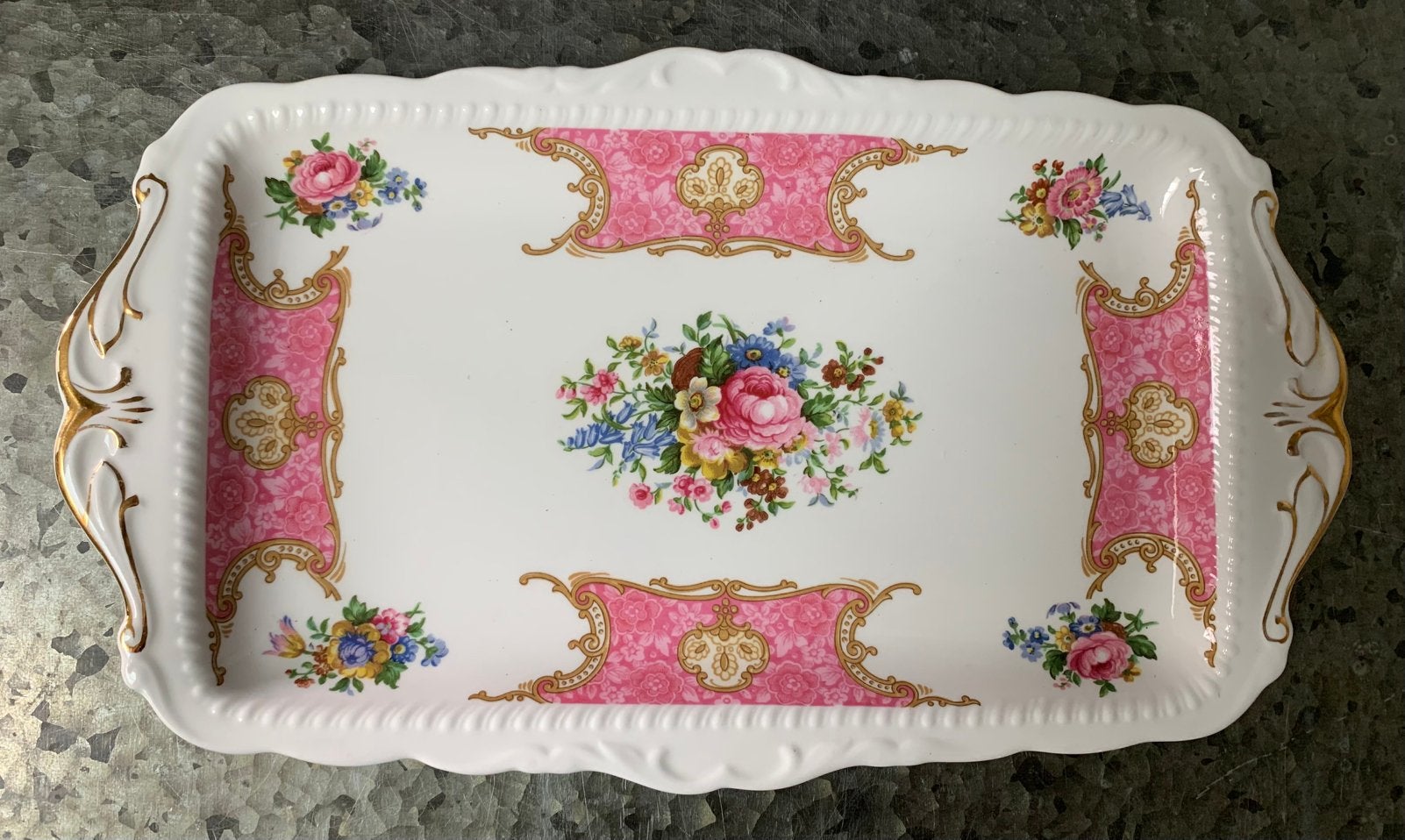 Royal Albert Lady Carlyle Cakeschaal, Ophalen of Verzenden