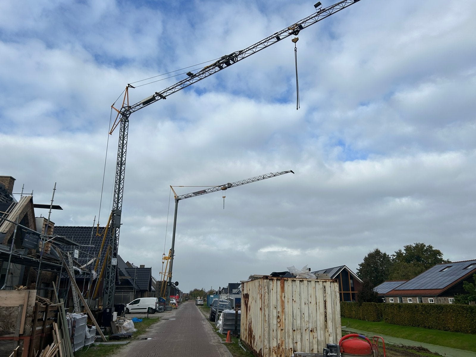 Potain bouwkraan, Ophalen, Hijswerktuig