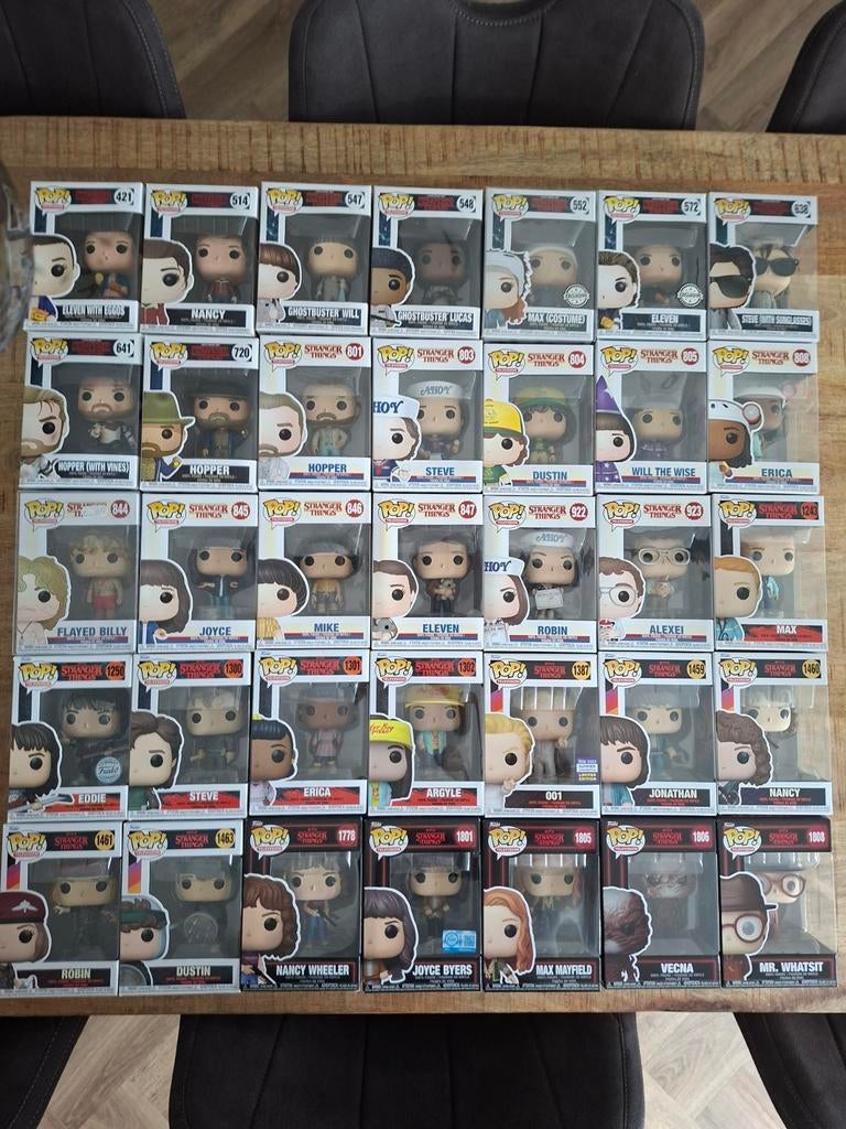 Funko pop Stranger things Collectie, Ophalen of Verzenden, Zo goed als nieuw