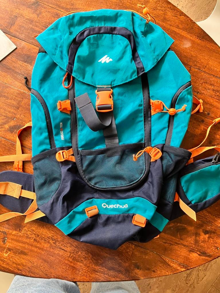 Quechua Forclaz Teen Trekking Rugzak, Ophalen, Gebruikt, Rugzak