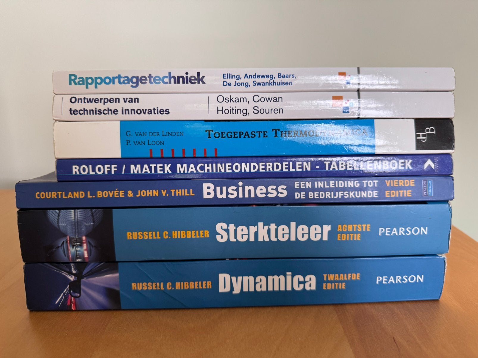 Boekenbundel werktuigbouwkunde, Boeken, Studieboeken en Cursussen, Ophalen of Verzenden, Beta, Gelezen, HBO