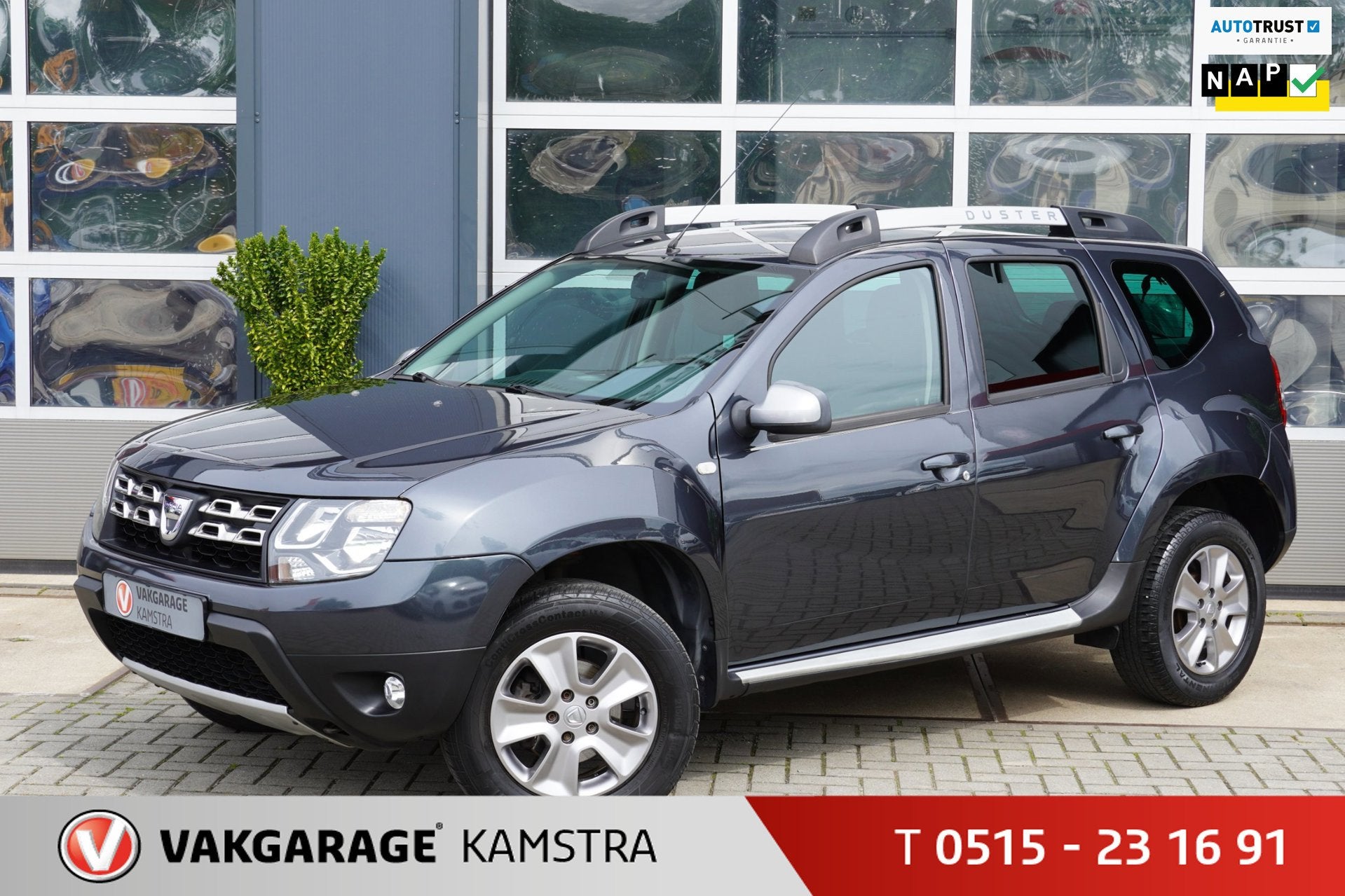 Dacia Duster 1.2 TCe 4x2 Prestige NAP Airco/Cruise/Trekh., Auto's, Voorwielaandrijving, Euro 5, 125 pk, Gebruikt