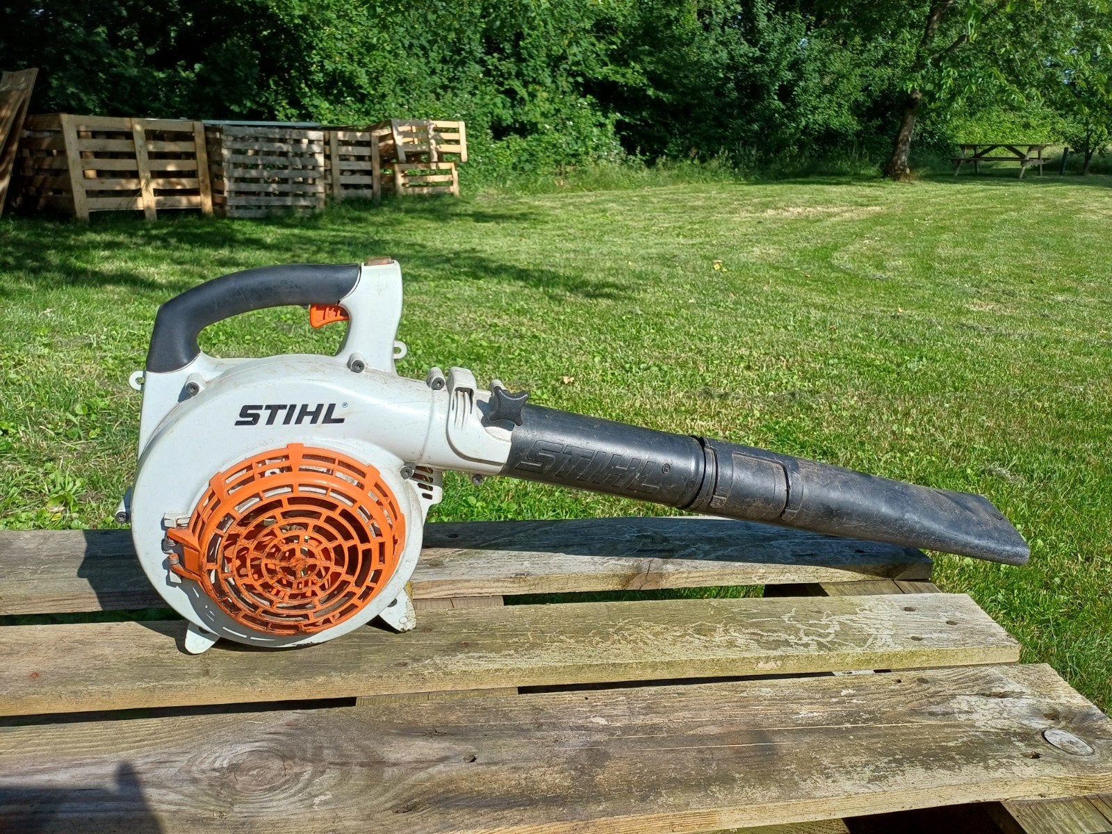 Stihl bladblazer, Ophalen of Verzenden, Gebruikt, Benzine