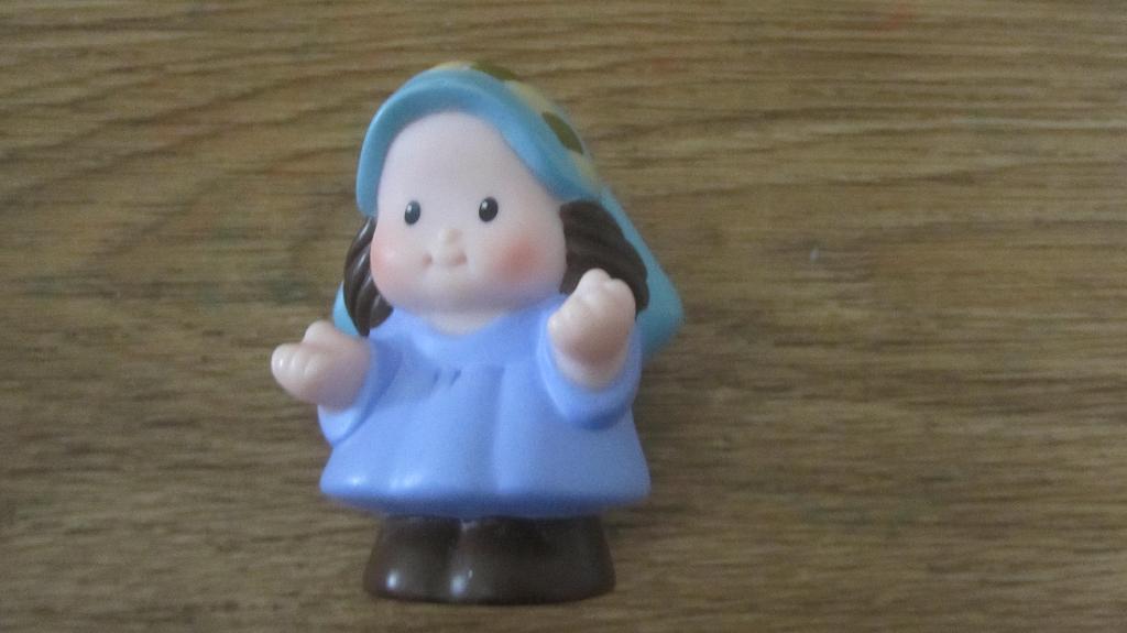 Fisher-Price little people poppetjes van de kerststal ., Kinderen en Baby's, Speelgoed | Fisher-Price, Ophalen of Verzenden, Zo goed als nieuw