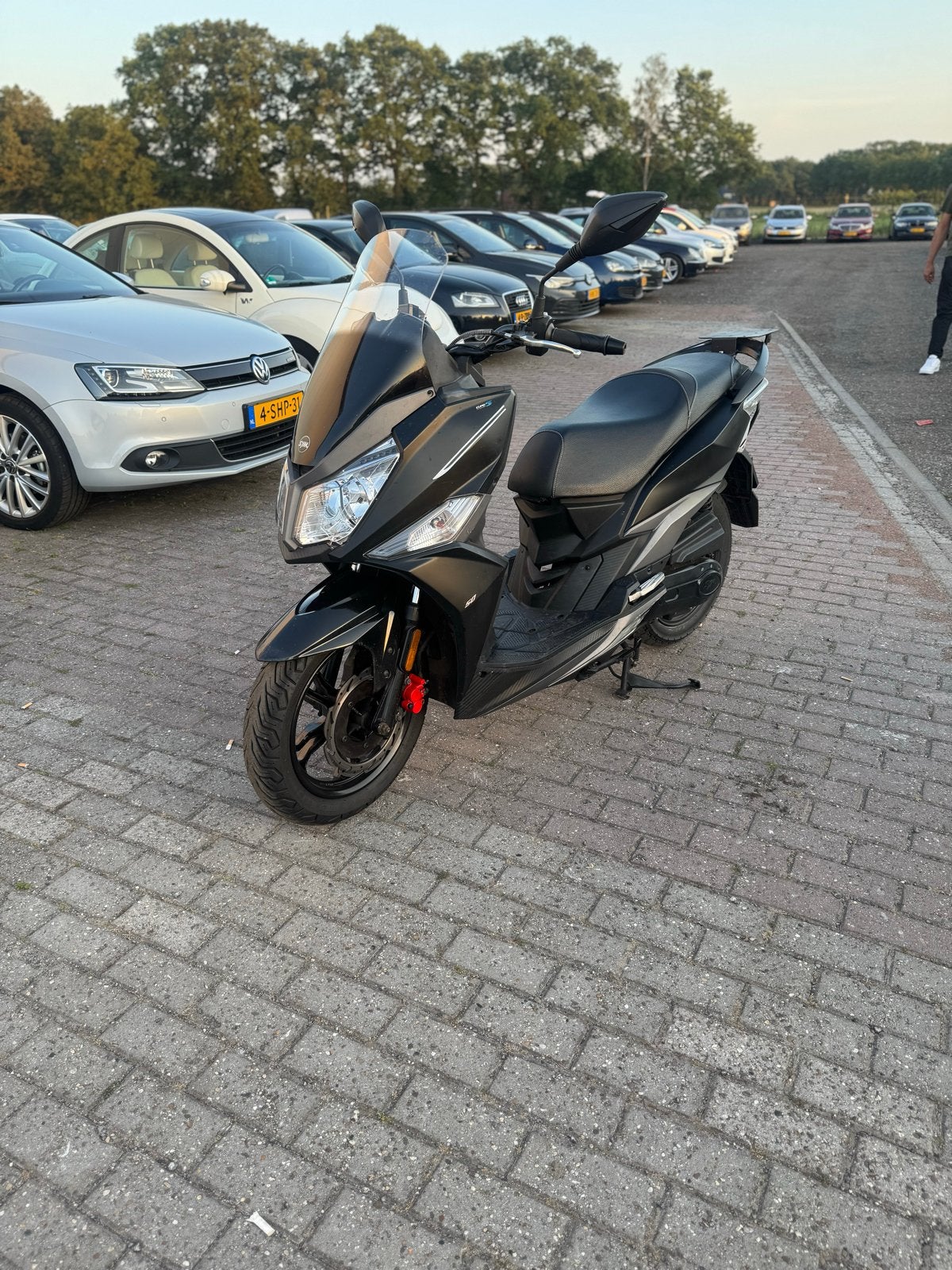 SYM Jet 14 50cc 2022 | Mat Zwart | Rijdt Perfect, Ophalen, Gebruikt, Overige modellen, Maximaal 45 km/u