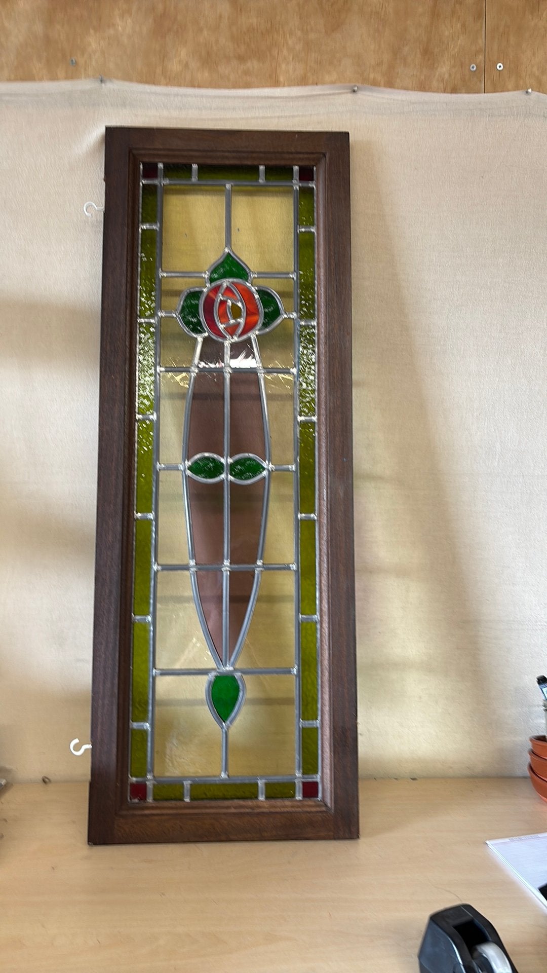 Glas in lood, Ophalen, Gebruikt, Glas in lood