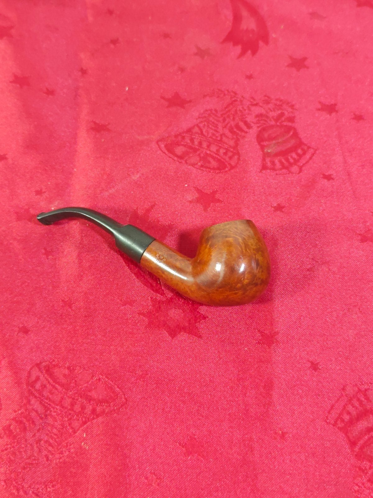 Vintage Briar Pijp - Made in Holland - Gebogen Model, Ophalen of Verzenden