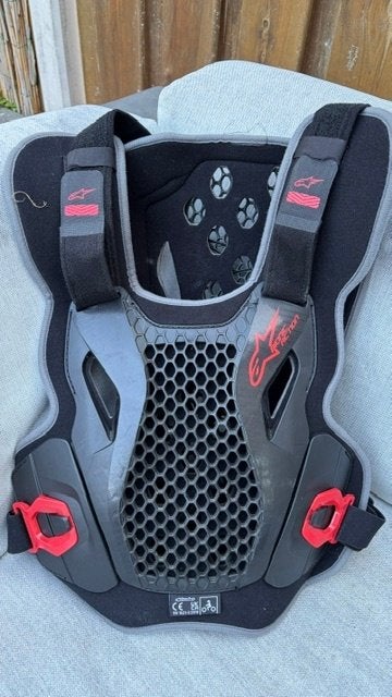 Alpinestars Nucleon Rugprotector – Maat M, Ophalen of Verzenden, Tweedehands, Overige typen, Alpinestars