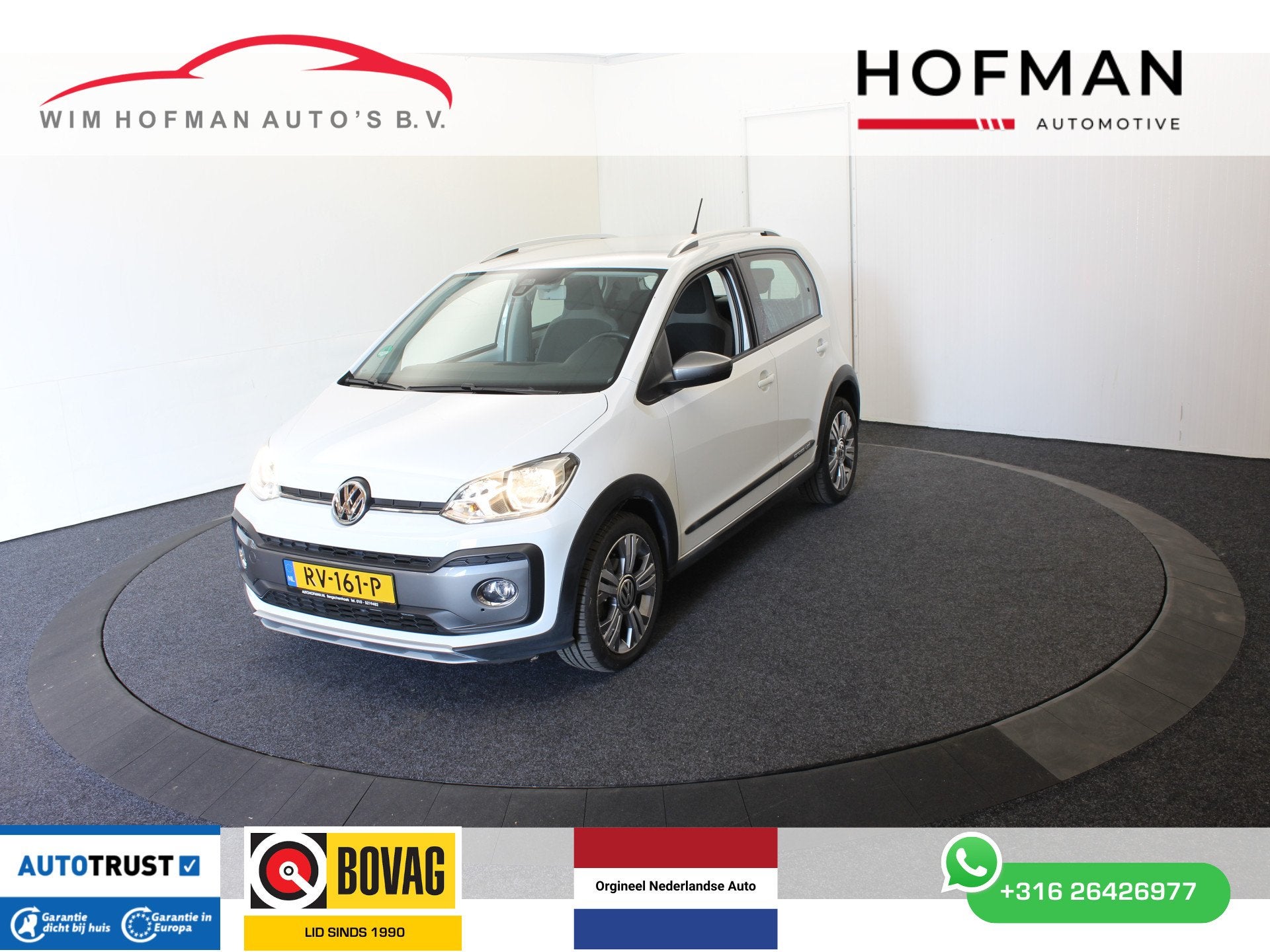 Volkswagen up! 1.0 BMT 75PK cross up! Adapt.cruise Camera PD, Auto's, Volkswagen, Voorwielaandrijving, Stof, Gebruikt, Met garantie (alle)