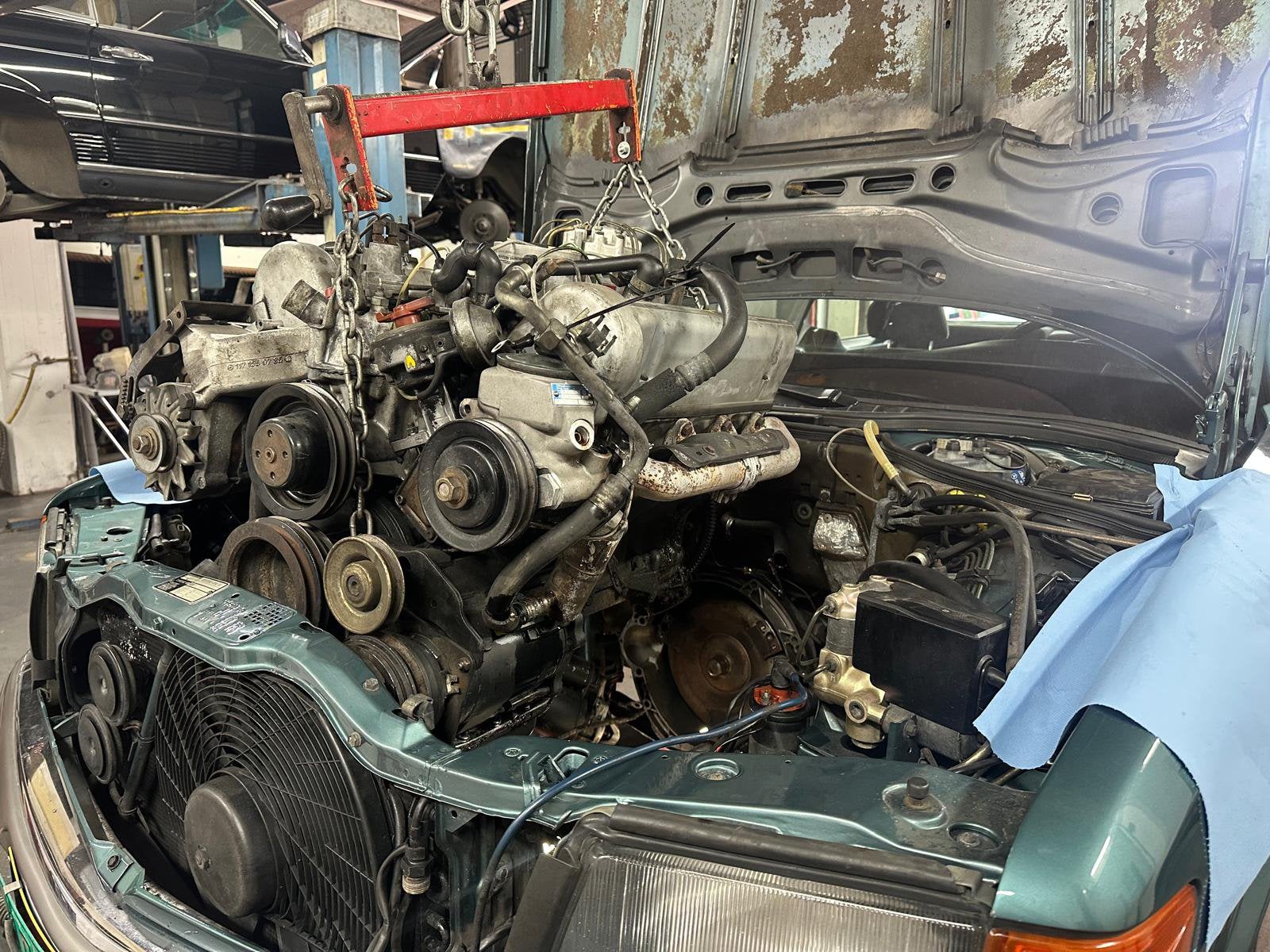 380 motor M116 en automaat 500, Ophalen, Gebruikt, Mercedes-Benz