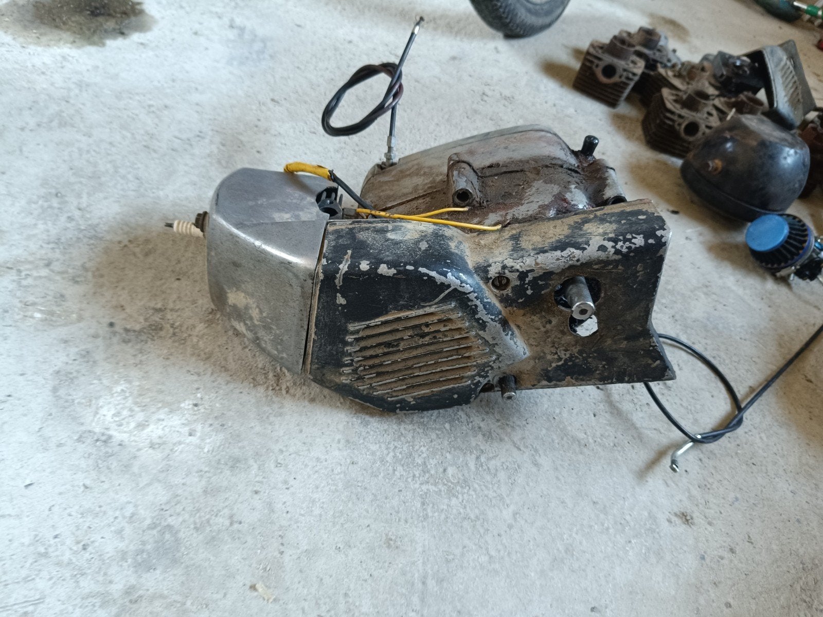 Tomos 4 Blok - Gebruikte Motor voor Onderdelen, Ophalen of Verzenden, Gebruikt, Blok, Tomos
