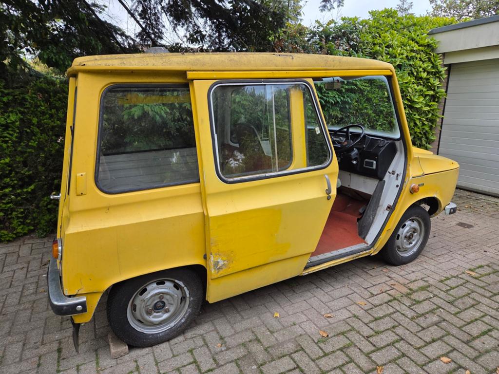 Kalmar Tjorven 1971, Auto's, Oldtimers, Particulier, Overige merken, Benzine, Geïmporteerd, Geel