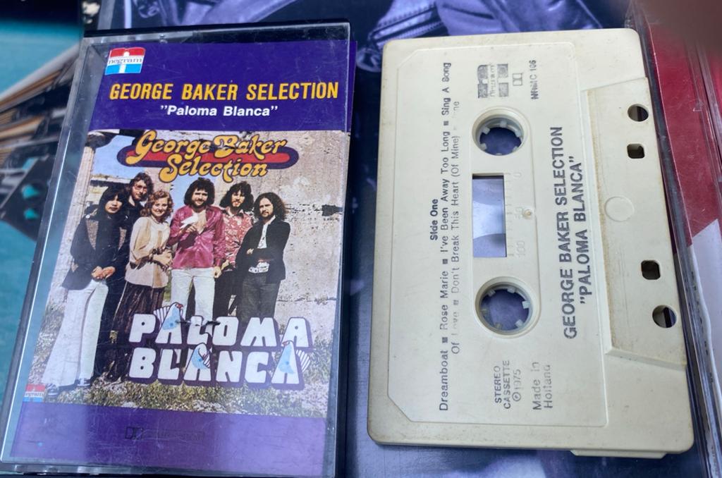 George Baker cassette paloma blanca, Ophalen of Verzenden, Zo goed als nieuw, Pop, 1 bandje