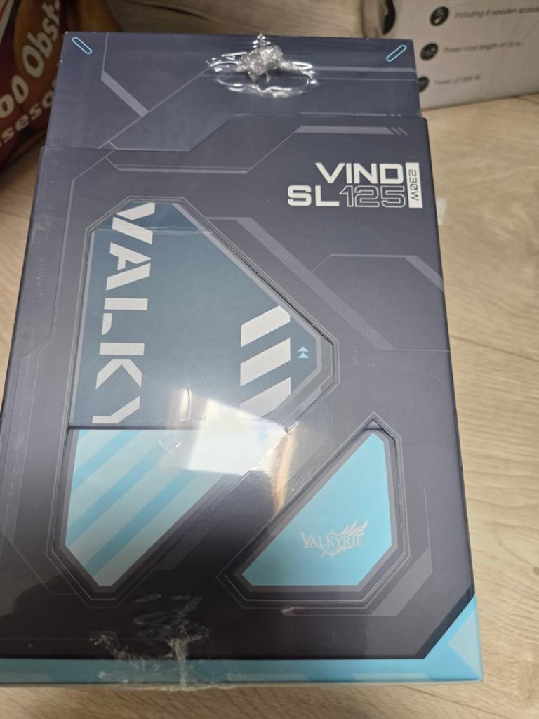Valkyrie VIND SL125 250W CPU-koeler voor Intel/AMD, Ophalen of Verzenden, Nieuw, Luchtkoeling