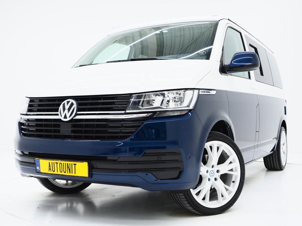 Volkswagen California 2.0 TDI T6.1 | Slaaphefdak | Leder | K, Caravans en Kamperen, Airbags, Verwarmde buitenspiegels, Volkswagen