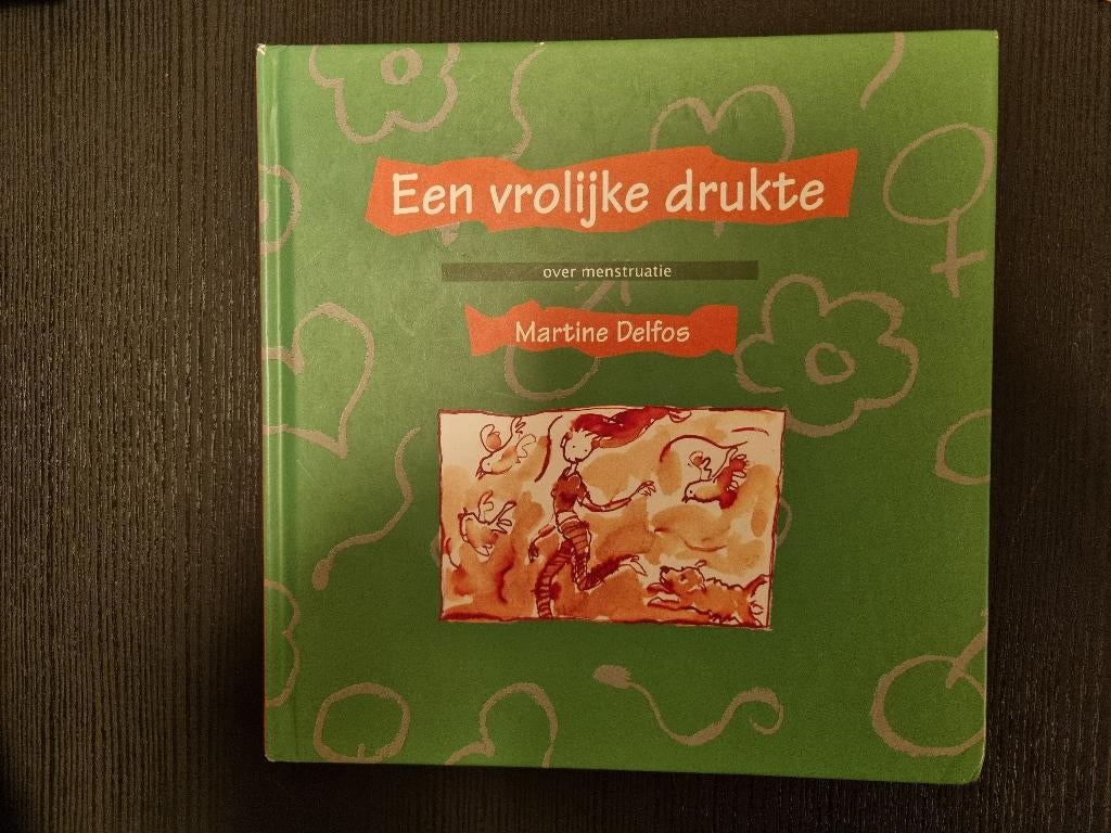 Een vrolijke drukte: over menstruatie, Non-fictie, Martine delfos, Ophalen of Verzenden, Zo goed als nieuw
