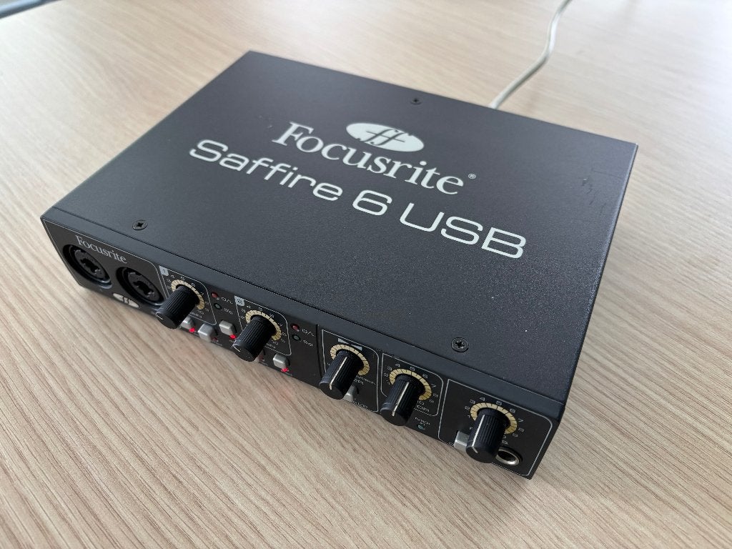 Focusrite Saffire 6 USB, Ophalen of Verzenden, Gebruikt, Extern, Focusrite