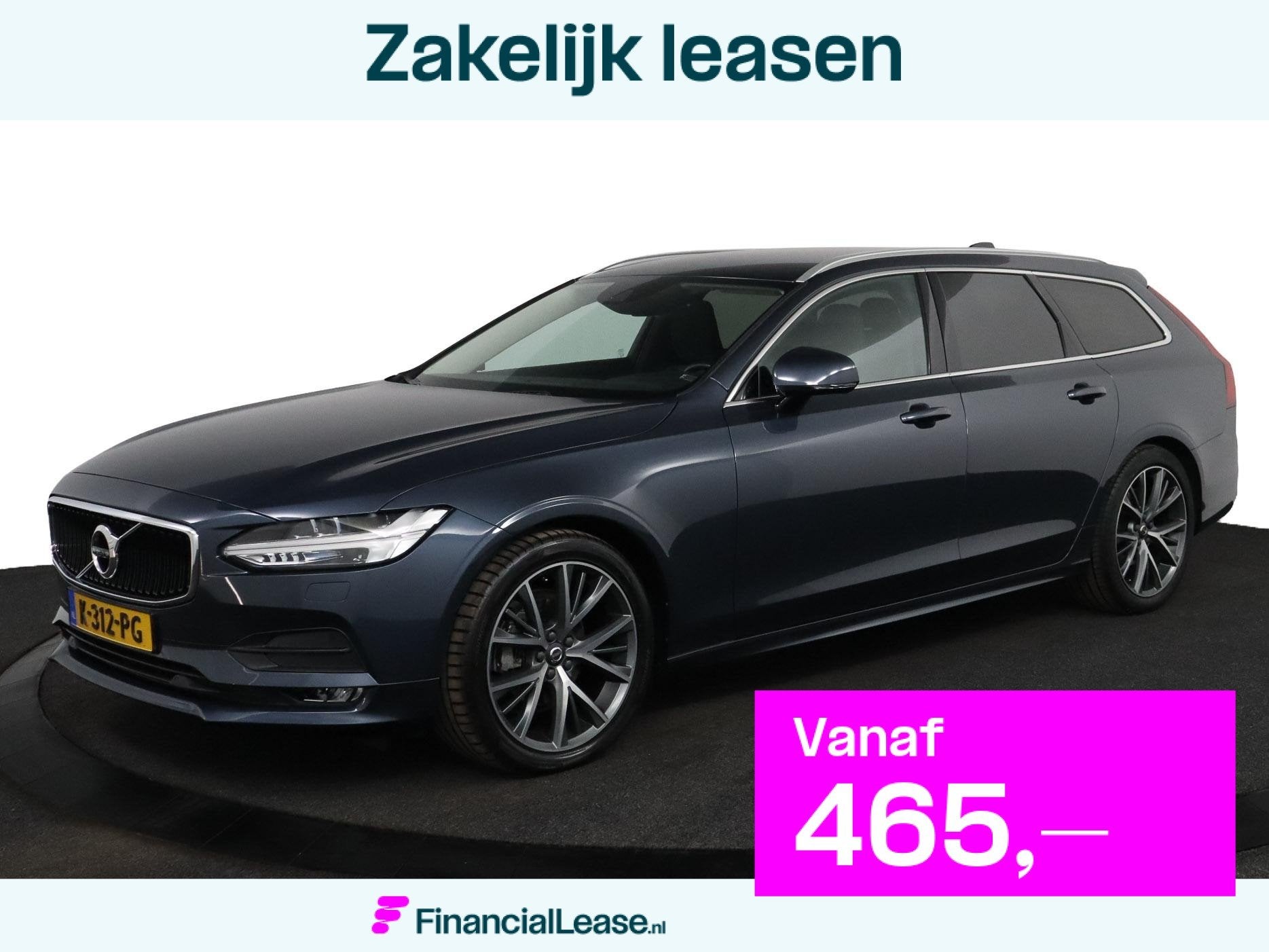Volvo V90 2.0 T4 Inscription 190PK | Automaat | Stoel/Stuur, 15 km/l, Euro 6, 1969 cc, Blauw