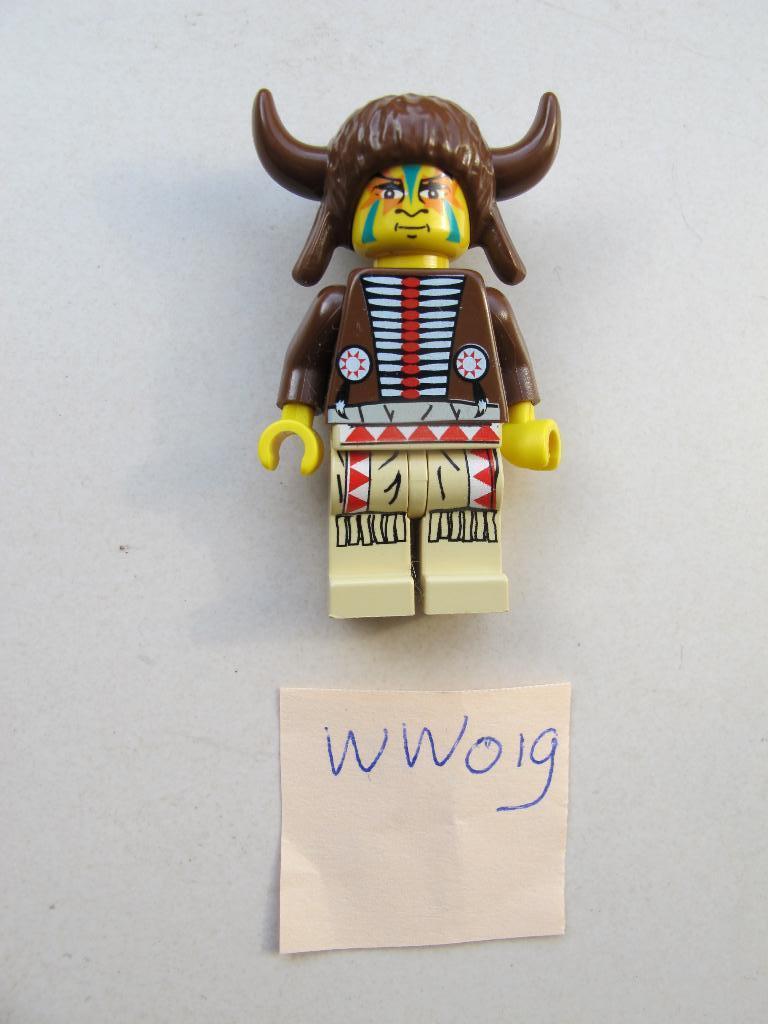 Lego minifiguur indiaan bandiet sheriff, Kinderen en Baby's, Speelgoed | Duplo en Lego, Gebruikt, Lego, Losse stenen, Ophalen of Verzenden