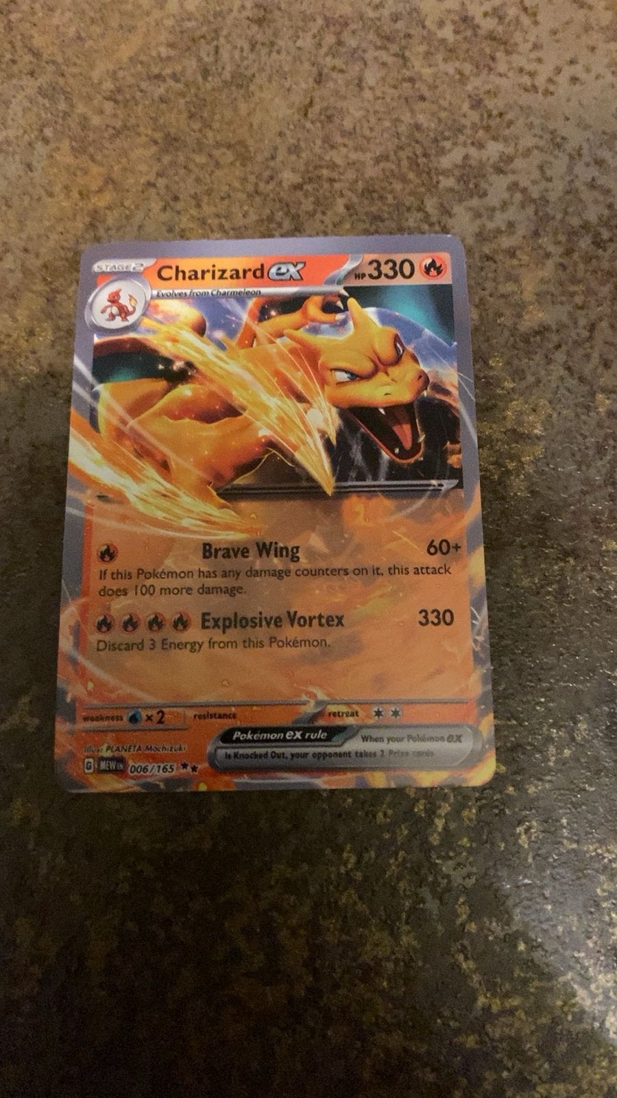 Charizard EX, Ophalen of Verzenden, Zo goed als nieuw