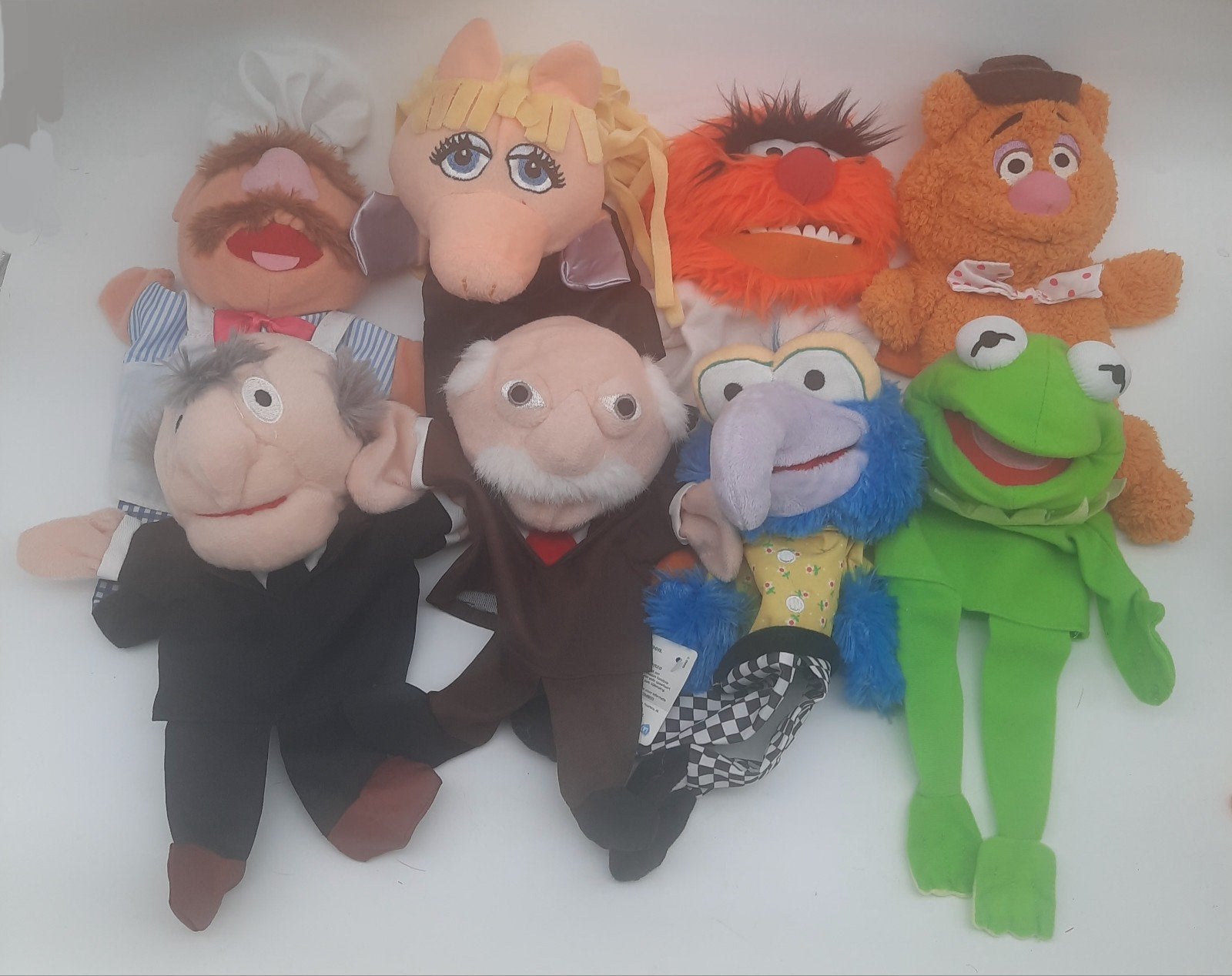 The Muppets COMPLETE set van 8 handpoppen AH 2012, Ophalen of Verzenden, Zo goed als nieuw, Overige typen, Albert Heijn