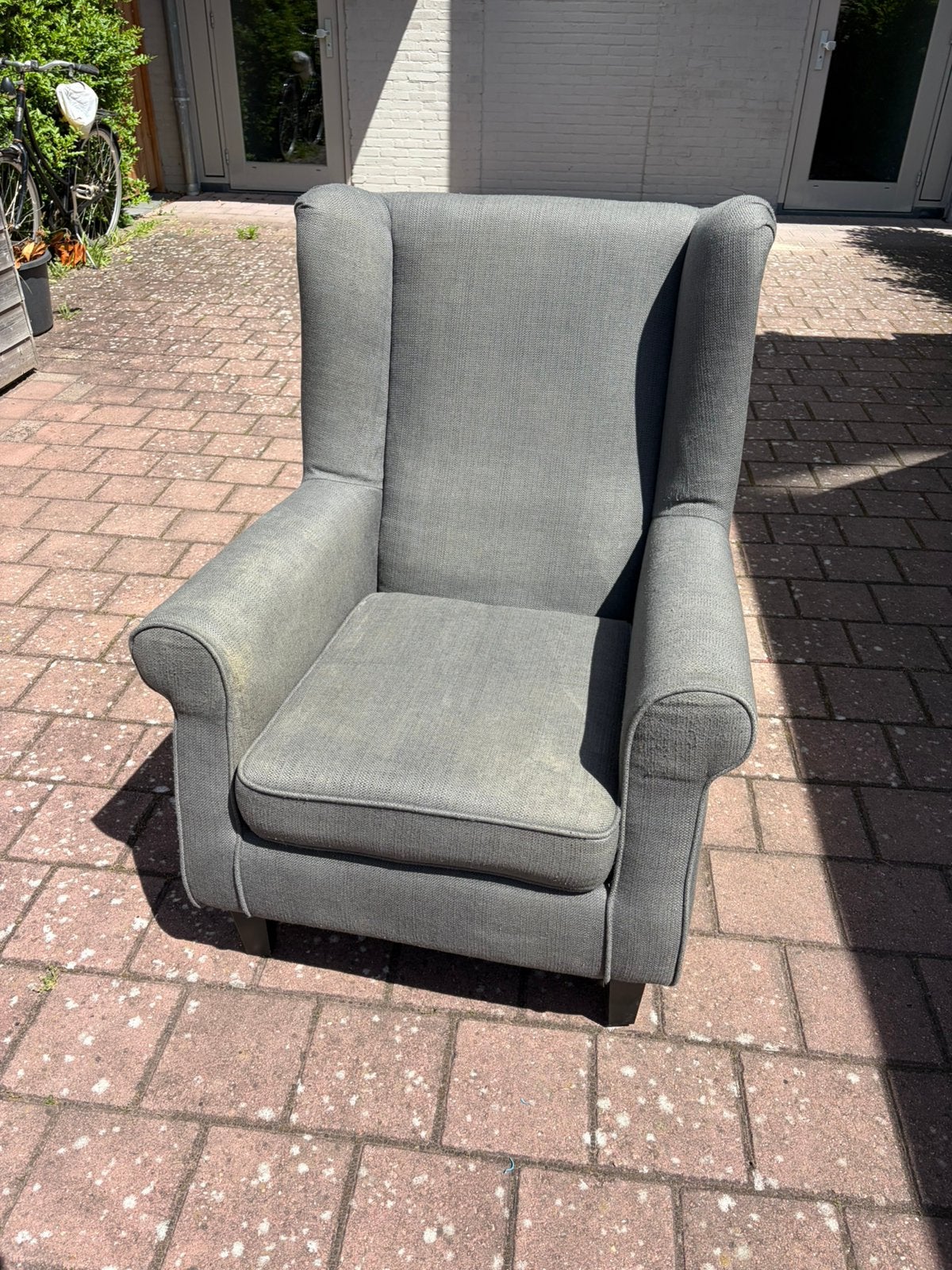 Grote fauteuil stoel (gratis ophalen), Ophalen, Gebruikt, 75 tot 100 cm, 50 tot 75 cm