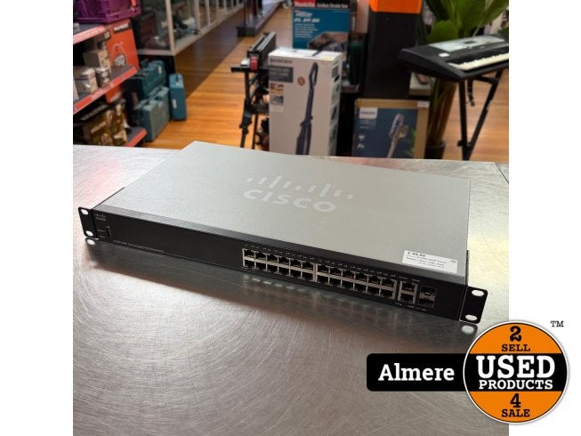 Cisco SG250-26HP Smart Switch | Zeer nette staat, Cisco, Zo goed als nieuw, Support@cisco.com, 170 West Tasman Dr.
San Jose, CA 95134
USA