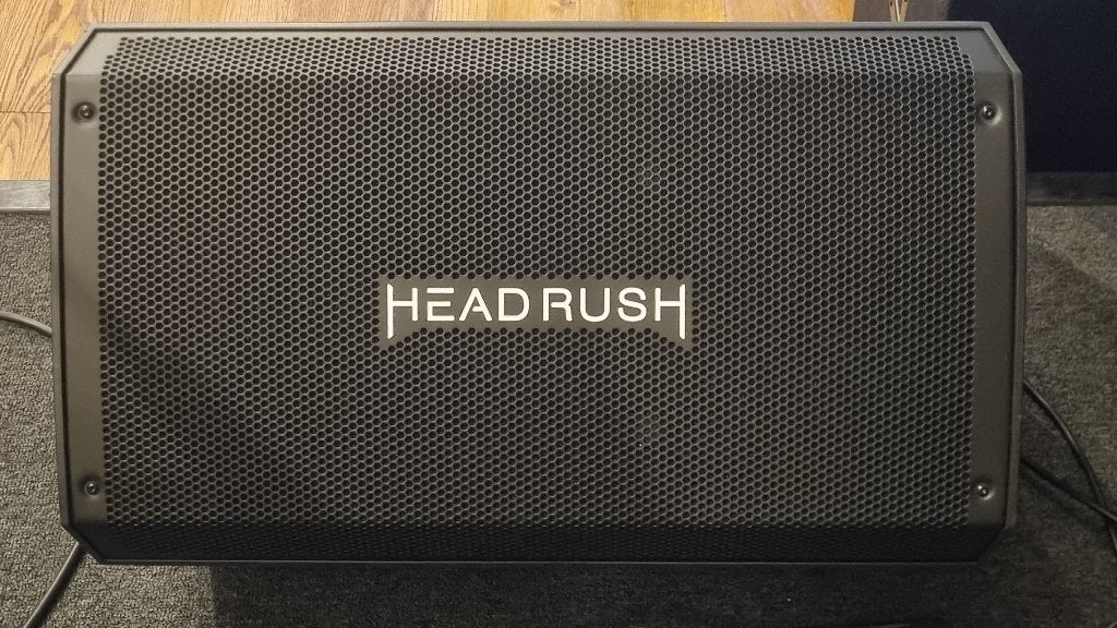 Headrush FRFR112 gitaarmonitor + cover, Ophalen of Verzenden, Gebruikt, 1000 watt of meer, Monitor(versterker)