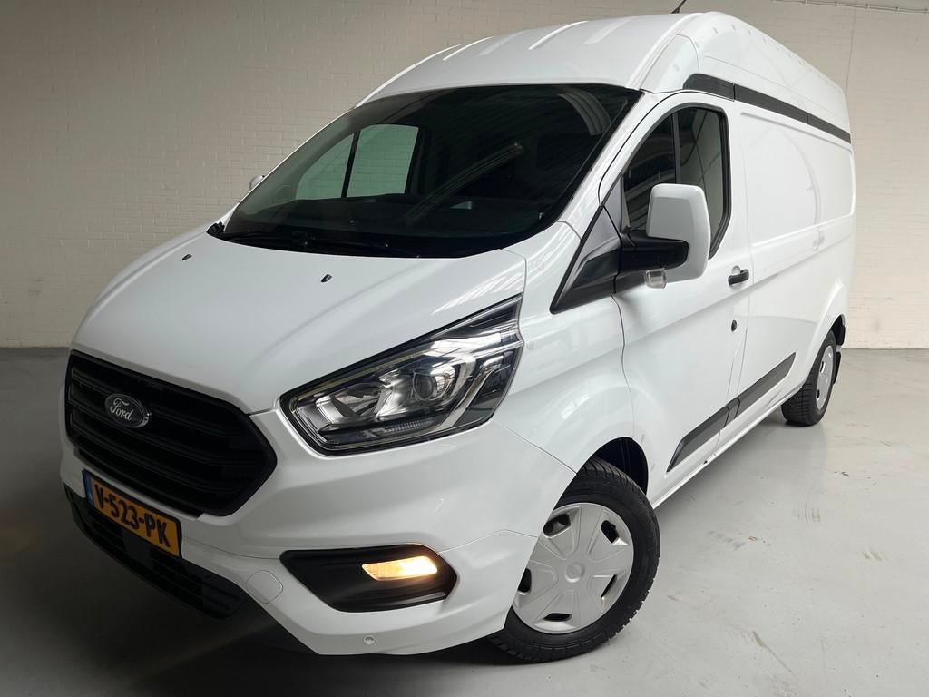 Ford Transit Custom SERVICEWAGEN LANG/ HOOG 320 2.0 TDCI EUR, Auto's, 4 cilinders, Met garantie (alle), 2800 kg, Wit