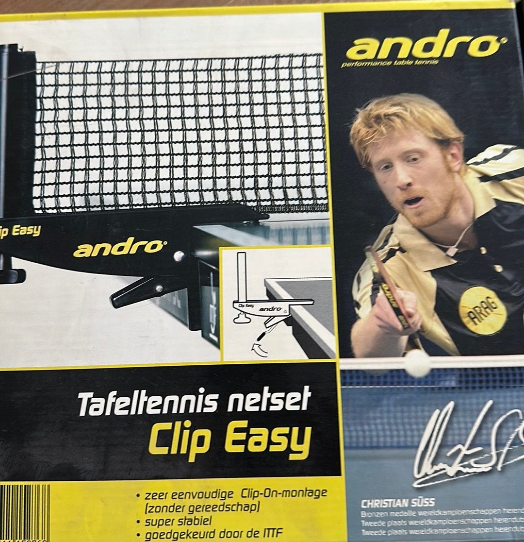 Andro tafeltennisnet, Ophalen of Verzenden, Nieuw, Net, Batje(s) of Balletje(s)