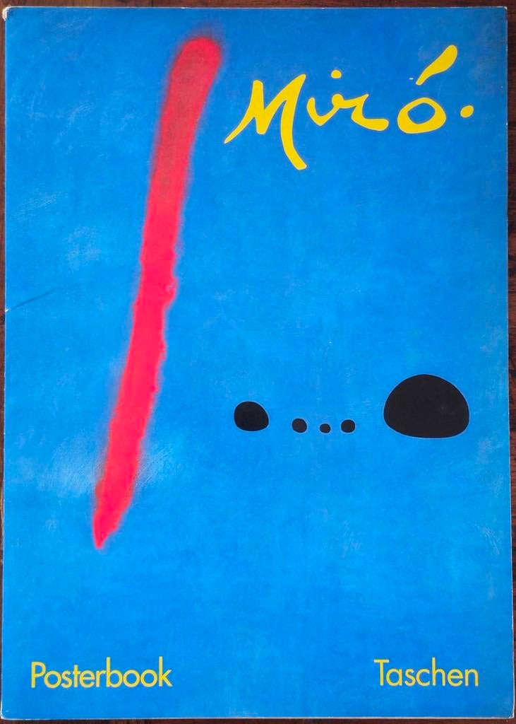 MIRO POSTERBOOK Taschen 6 posters 31x44 cm, Ophalen of Verzenden, Zo goed als nieuw