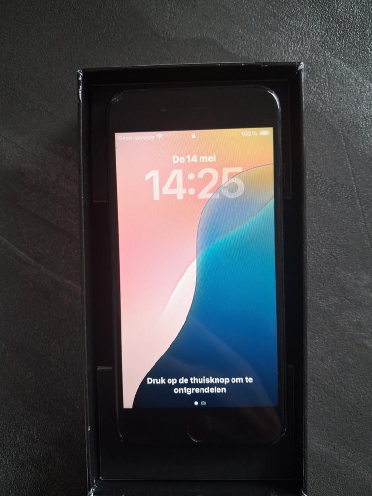 iPhone SE 2020 Black - 64GB - Inclusief doos, Ophalen of Verzenden, Zwart, 64 GB