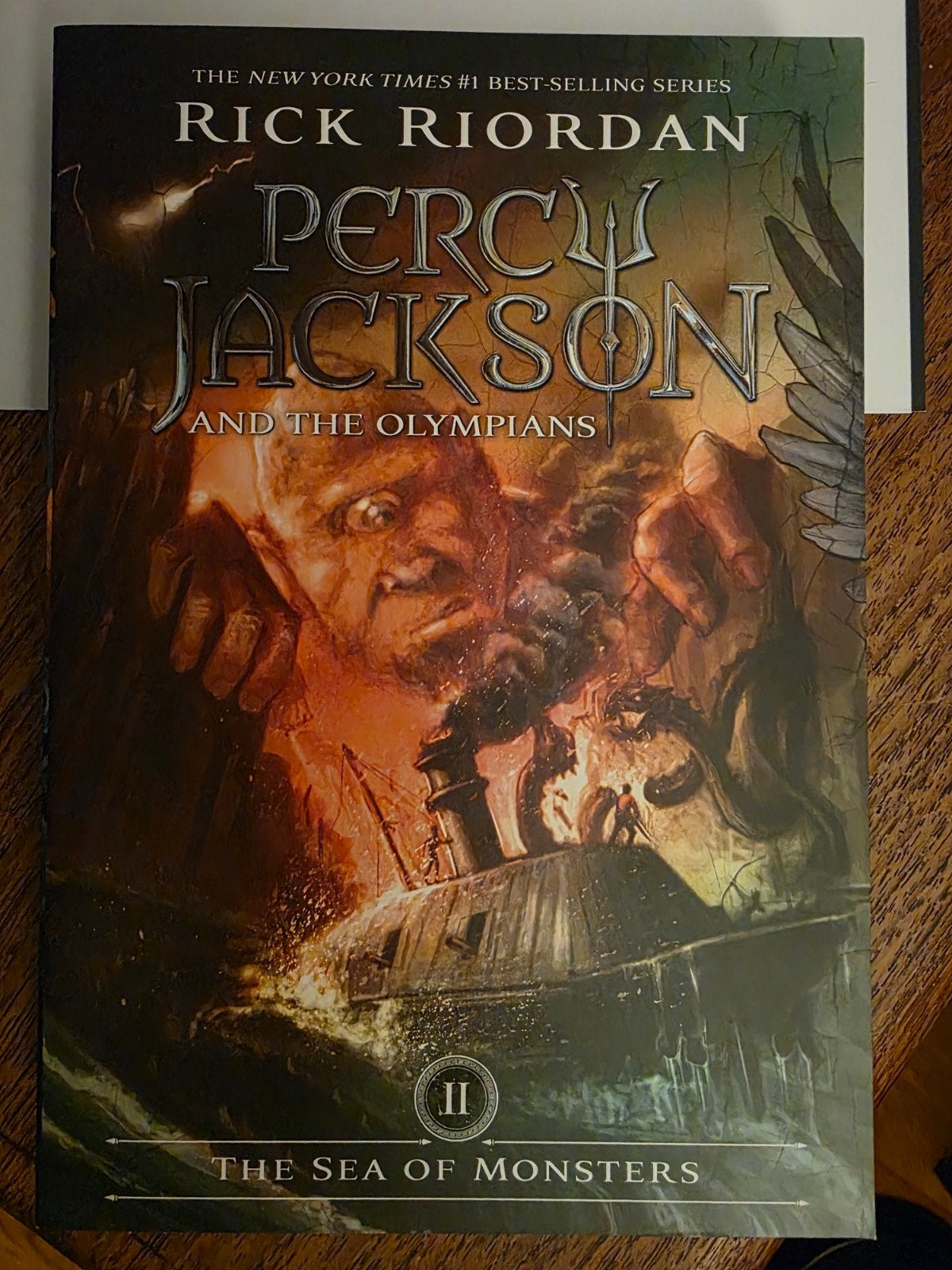Percy Jackson: The Sea of Monsters (Engels), Boeken, Ophalen of Verzenden, Zo goed als nieuw, Rick Riordan