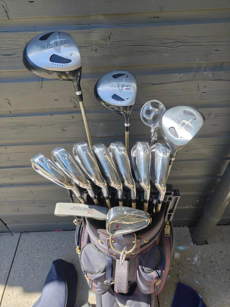 Complete MODERNE golfset dames R.H. als NIEUW golftas+ troll, Ophalen of Verzenden, Zo goed als nieuw, Set, Overige merken