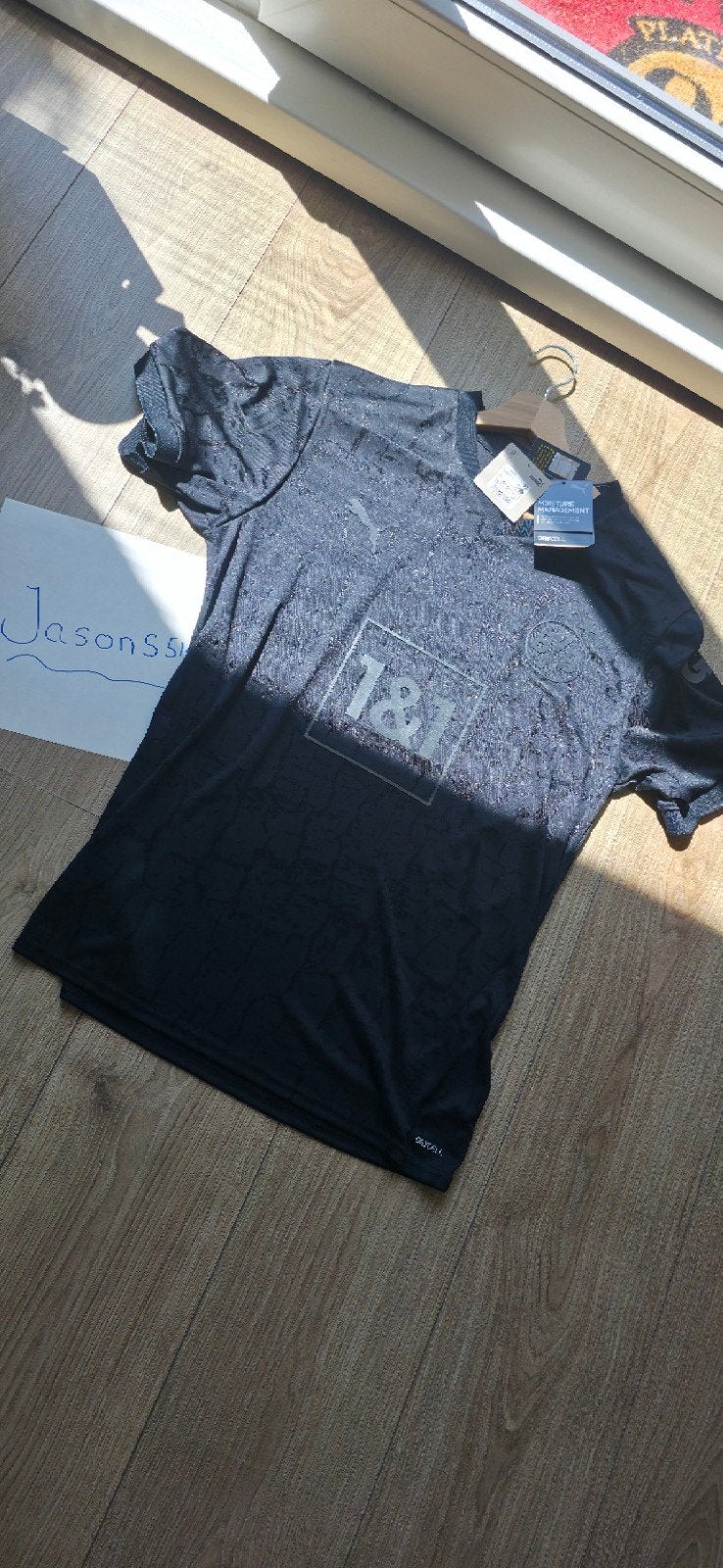 BVB Borussia Dortmund speciaal shirt M, Puma, Maat 48/50 (M), Zwart, Nieuw